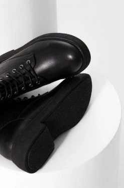 Γυναικεία Μποτάκια Δερμάτινα Workers Answear Lab μαύρο, -Fila Κατάστημα πωλήσεων unnamed file 1338