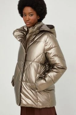 Γυναικεία Κοντά μπουφάν Μπουφάν Answear Lab χρυσαφί,