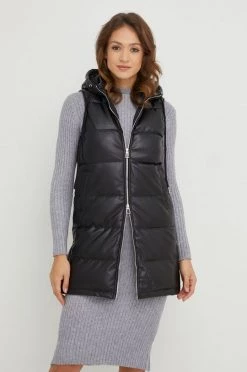 Γυναικεία Γιλέκα Αμάνικο μπουφάν Answear Lab μαύρο