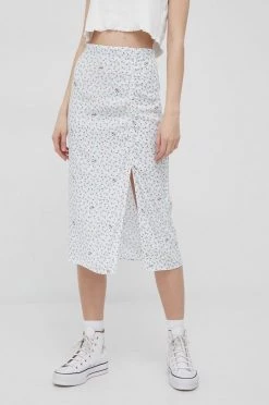 Γυναικεία Φούστες Φούστα Tommy Jeans άσπρο,