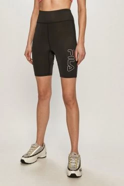 Γυναικεία Σορτς Fila χρώμα: μαύρο