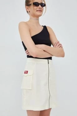 Γυναικεία Φούστες Φούστα Fila μπεζ,