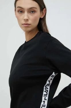 Γυναικεία φόρμες Βαμβακερή φόρμα Fila μαύρο -Fila Κατάστημα πωλήσεων unnamed file 726