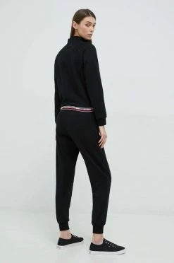 Γυναικεία φόρμες Βαμβακερή φόρμα Fila μαύρο -Fila Κατάστημα πωλήσεων unnamed file 803