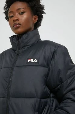 Γυναικεία Κοντά μπουφάν Μπουφάν Fila μαύρο,