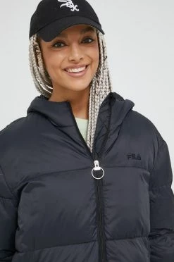 Γυναικεία Μακριά μπουφάν Μπουφάν Fila μαύρο, -Fila Κατάστημα πωλήσεων unnamed file 887