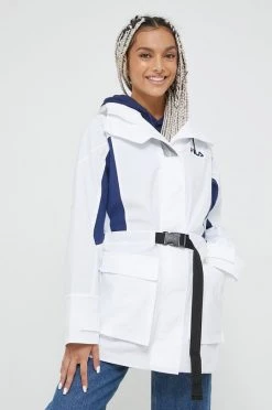 Γυναικεία High Tech Αδιάβροχο μπουφάν Fila άσπρο